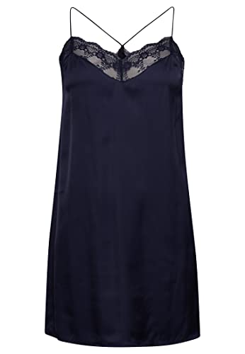 Superdry Satin Cami Mini Slip Dress Sukienka damska, RiChest Navy, 42