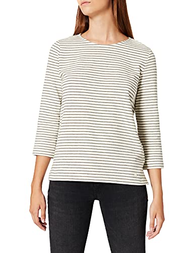 BRAX Damska bluza w stylu Bonnie, ciemnooliwkowa, normalna