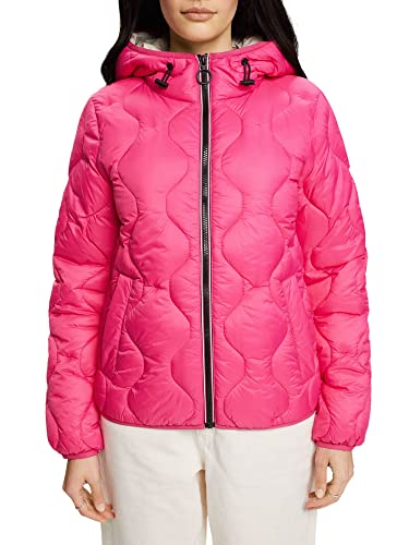edc by ESPRIT Damska kurtka 013CC1G308, 661/różowa fuksja 2, XS, 661/różowy fuksja 2, XS
