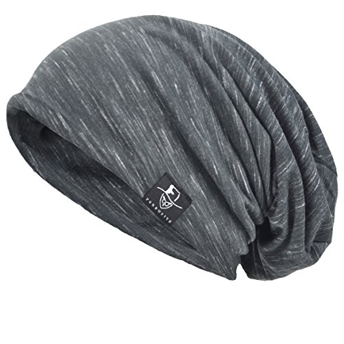 VECRY Męska czapka Slouch Hollow Beanie cienka letnia czapka Skullcap, Wielokolorowy szary, Rozmiar uniwersalny