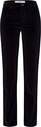 BRAX Damskie spodnie Carola Five-Pocket z satyny bawełnianej, niebieski (Bleu Blue), 29W / 32L