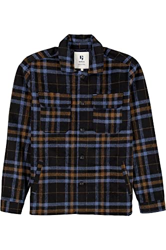 Garcia Męska kurtka męska U21302_Men`s Overshirt kurtka przejściowa, Dark Moon, XL