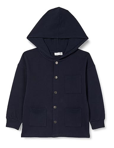 NAME IT Nkmkelon Card Unb Noos bluza chłopięca, Dark Sapphire, 158-164