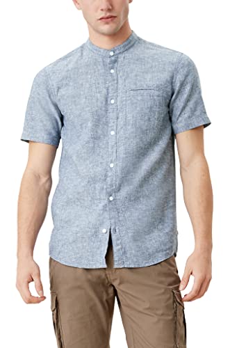 Q/S designed by Koszula męska z krótkim rękawem, grantowy, XXL