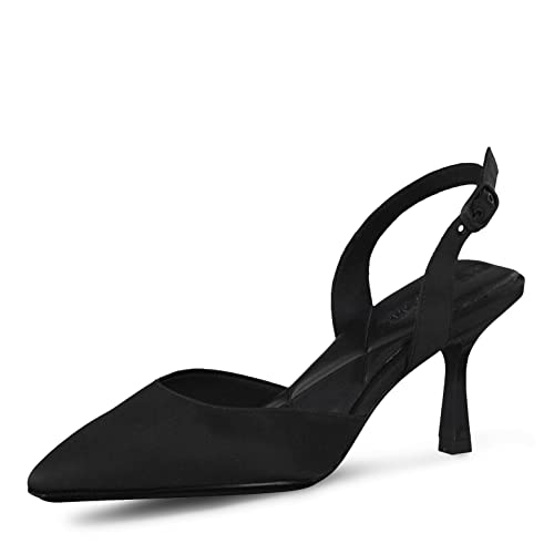 Tamaris Damskie czółenka typu sling-1-29609-38 wąskie, Black 1 29609 38 001, 39 eu