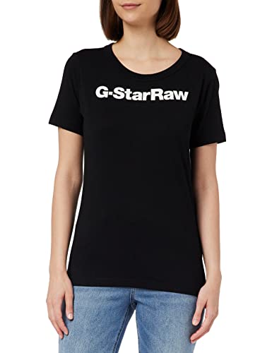 G-STAR RAW Damska bluzka Gs Graphic Slim Top, Czarny (Dk Black D23942-336-6484), M