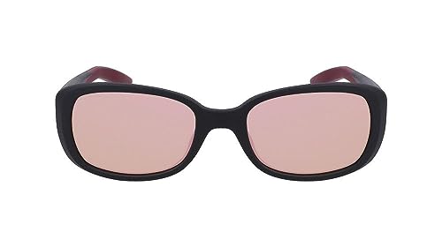 NIKE Sun Okulary przeciwsłoneczne damskie, Matte Black/Rose Gold Mirror, 55/19/135