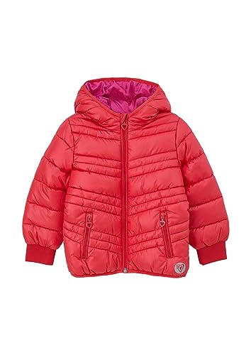 s.Oliver Dziewczęca kurtka outdoorowa, długi rękaw, czerwony, 128 cm