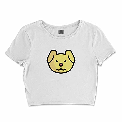 Bona Basics, Damski T-shirt basic, z nadrukiem cyfrowym, 100 bawełny, biały, swobodny, damski top, rozmiar: XL, biały, XL