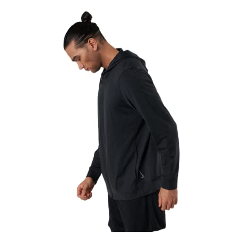 Nike Męska kurtka do jogi M Nk Df Top Fz Hprdry Lt, Off czarny/szary, S
