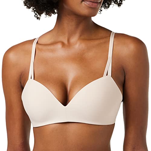 Calvin Klein Damski biustonosz Lift Demi (Wirefree), BEŻOWY, 90D