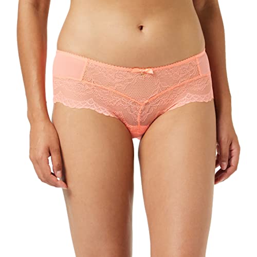 Gossard Damski biustonosz Superboost Lace Non-Padded Plunge Bra BH, koralowy neonowy, 60F