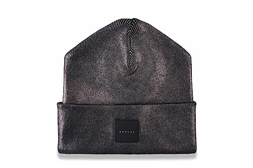 Replay Czapka damska, 096 LUX GUN METAL, jeden rozmiar