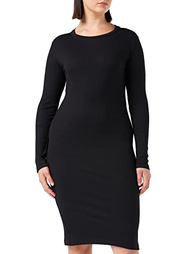 VERO MODA Sukienka damska VMLAVENDER LS NOOS, czarna, M