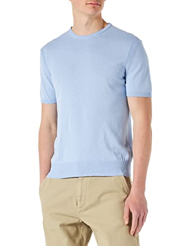 United Colors of Benetton Sweter męski, jasnoniebieski Intenso 0p4, XL
