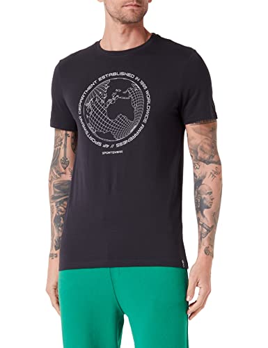 4F T-shirt męski, Tsm026 Tshirt, antracyt, L, antracytowy, L