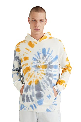 Desigual Sweter męski, biały, XL