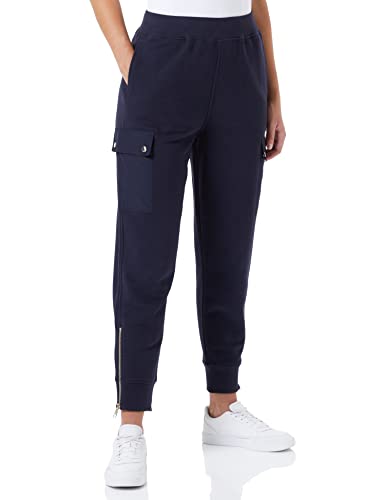 BOSS Damskie spodnie C_ecargo Jersey, Otwarty niebieski, M