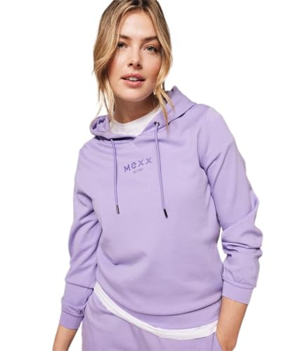 Mexx Damska bluza z kapturem, Bright Lilac, L