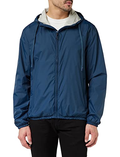 United Colors of Benetton Kurtka męska 2vdwun01 x kurtka przejściowa, niebieska Avio 0y3, XXL, Niebieski Avio 0y3, XXL