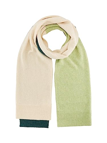 TOM TAILOR Denim Damski szalik 1038071, 10592-Midnight Forest Green Melange, rozmiar uniwersalny, 10592 - Midnight Forest Green Mélange, jeden rozmiar
