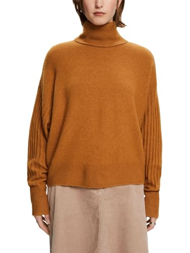 ESPRIT Sweter damski, 235/karmel, M