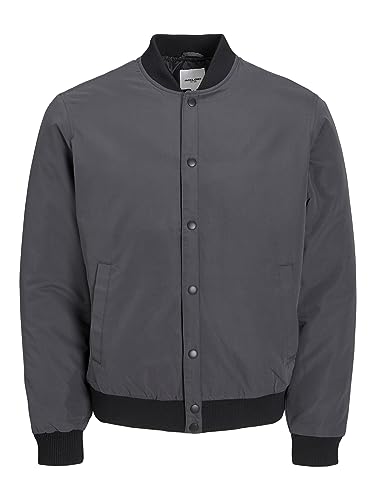 Bestseller A/S Jjwarrior College Bomber kurtka męska, asfaltowy, XL