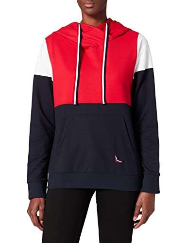 Trigema Damski sweter z kapturem, grantowy, XXL