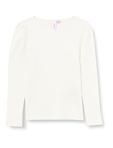 VERO MODA Dziewczęca Vmlavender Ls Top Girl Noos koszulka z długim rękawem, Snow White, 146/152 cm