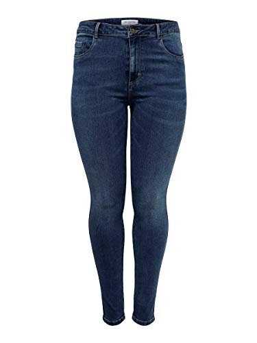 ONLY Carmakoma NOS Caraugusta Hw Skinny Bb Dbd Noos dżinsy damskie, niebieski (Medium Blue Denim Medium Blue Denim)