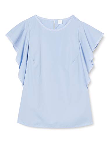 BOSS Damska bluzka Ciguida, niebieski (Light/Pastel Blue 450), 36