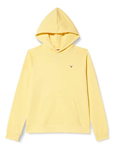 GANT Chłopięca bluza z kapturem, Lemon, standardowa, żółty (Lemon), 158-164