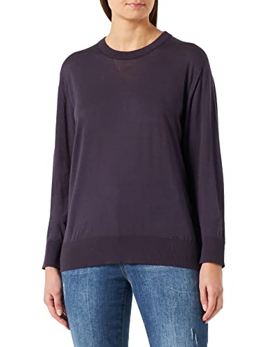 G-STAR RAW Sweter damski Core R Neck Knit, Purpurowy (Carbonne Purple D166-0013), M