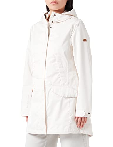 Camel Active Womenswear Damski płaszcz 310564/1F37 Coat, perłowy, 42 (DE), Pearl