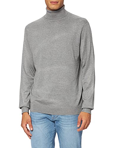 ONLY & SONS sweter męski golf, Medium Grey Melange, XL