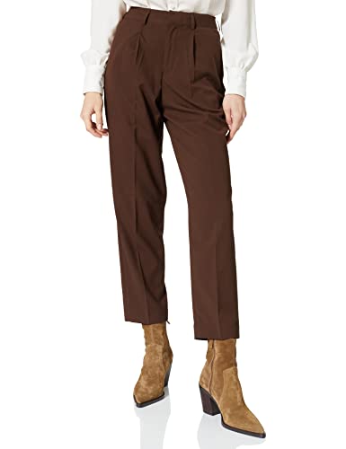 JACK & JONES Damskie spodnie JJXX JXCHLOE Regular HW Noos Chino, Demitasse, 24/32