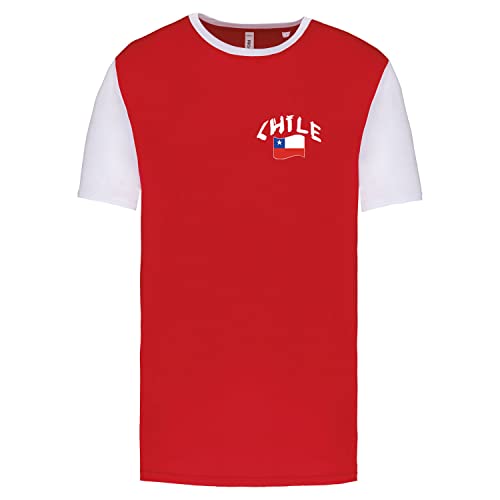 Supportershop Czapka Chile, Czerwona, rozmiar uniwersalny