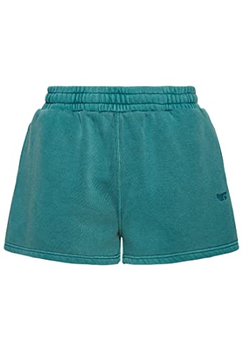 Superdry Vintage Wash Sweat Short Bluza damska, Hydro Dark Turkusowy, 36