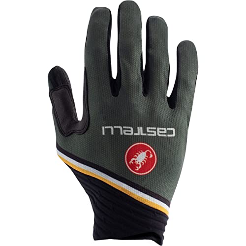 CASTELLI CW 6.1 Cross GLV rękawiczki, wojskowa zieleń, XS, zielony (Wojskowa zieleń), XS