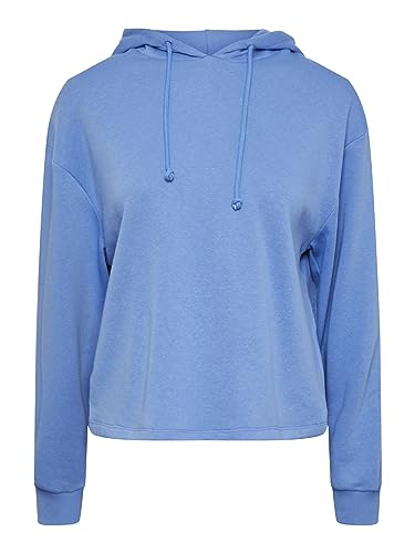 PIECES Damska bluza z kapturem PCCHILLI LS NOOS BC, Granada Sky, M