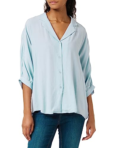 United Colors of Benetton Koszula damska, Jasnoniebieski 3l3, L