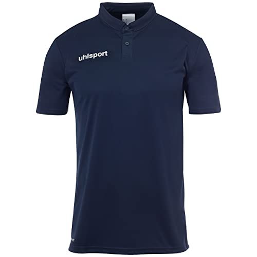 uhlsport Męska koszulka polo, granatowa, 140, morski
