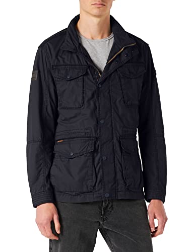 camel active Kurtka męska, Niebieski (niebieski 43), 46