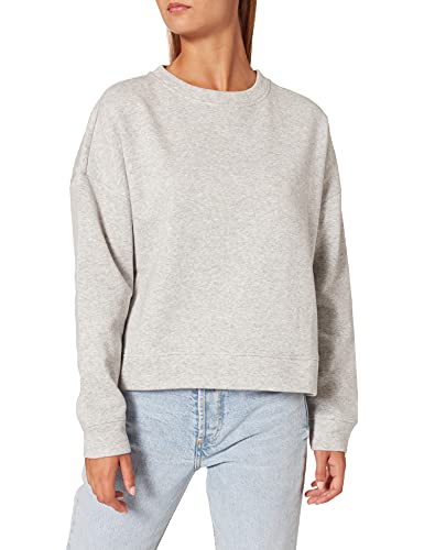 Pieces Damska bluza PCchilli Ls Sweat Noos Bc, Jasnoszary melanż, XS