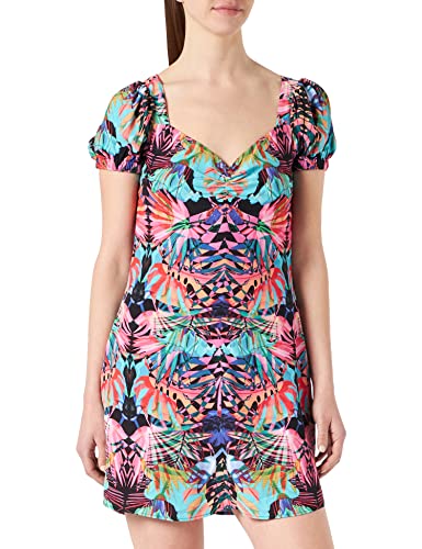 Desigual Damska sukienka Vest_Altaira Virtual Pink Casual, czerwony, M