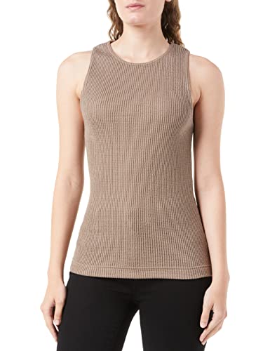 G-STAR RAW Women's Tank top wmn T-Shirt, brązowy (deep Walnut D23093-D276-B743), M, brązowy (Deep Walnut D23093-d276-b743), M