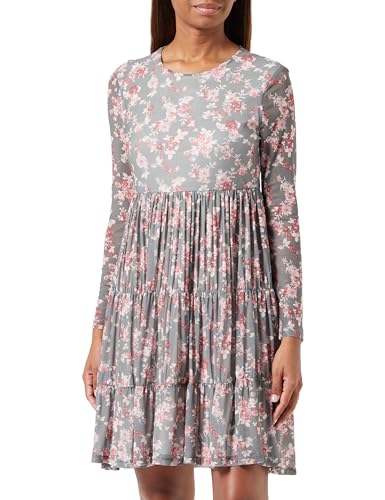 Bestseller A/S Damski płaszcz VMPOP NOOS Płaszcz, Dark Forest/Szczegóły: melanż, L, Dark Forest/Detail:MELANGE, L