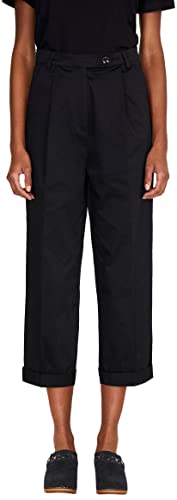 Sisley Spodnie damskie, Czarny 100, 68