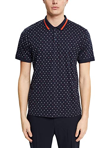 ESPRIT Męska koszula polo 122EE2K301, 403/NAVY 4, XS