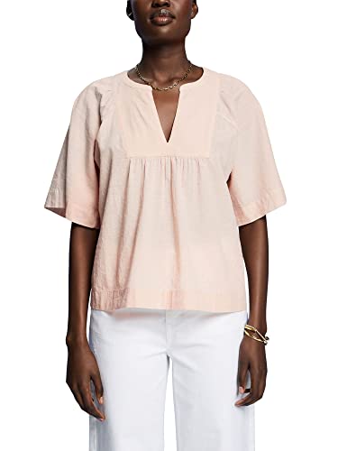 ESPRIT Damska bluzka 043EE1F309, 695/PASTEL PINK, L, 695/Pastel Pink, L